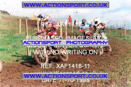 Photo: XAF1416-11 ActionSport Photography 11/10/1998 AMCA Derby Sporting MXC - Alport Heights  _1_125Juniors #167