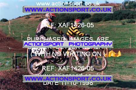 Photo: XAF1426-05 ActionSport Photography 11/10/1998 AMCA Derby Sporting MXC - Alport Heights  _6_UnlimitedExperts #48
