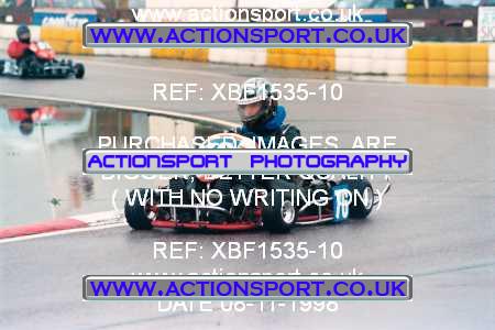 Photo: XBF1535-10 ActionSport Photography 08/11/1998 Hunts Kart Club - Kimbolton  _5_125National_125Open #76
