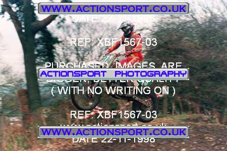 Photo: XBF1567-03 ActionSport Photography 22/11/1998 AMCA Coalville MCC - Coleorton  _2_SeniorsUnlimited #79
