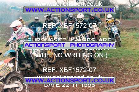 Photo: XBF1572-07 ActionSport Photography 22/11/1998 AMCA Coalville MCC - Coleorton  _5_250-750Experts #26