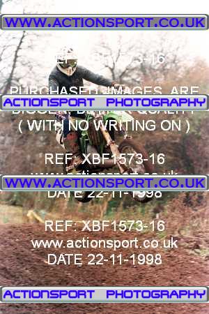 Photo: XBF1573-16 ActionSport Photography 22/11/1998 AMCA Coalville MCC - Coleorton  _5_250-750Experts #26