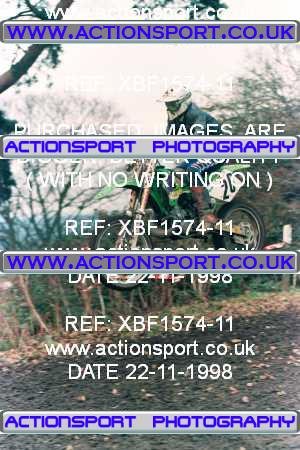 Photo: XBF1574-11 ActionSport Photography 22/11/1998 AMCA Coalville MCC - Coleorton  _5_250-750Experts #26