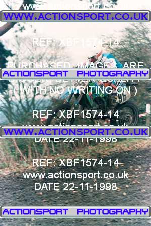 Photo: XBF1574-14 ActionSport Photography 22/11/1998 AMCA Coalville MCC - Coleorton  _5_250-750Experts #96