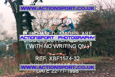 Photo: XBF1574-32 ActionSport Photography 22/11/1998 AMCA Coalville MCC - Coleorton  _5_250-750Experts #96