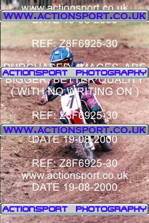 Photo: Z8F6925-30 ActionSport Photography 19/08/2000 ProClean Ladies Motocross International - Elsworth  _6_Autos #7