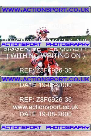 Photo: Z8F6926-36 ActionSport Photography 19/08/2000 ProClean Ladies Motocross International - Elsworth  _6_Autos #50