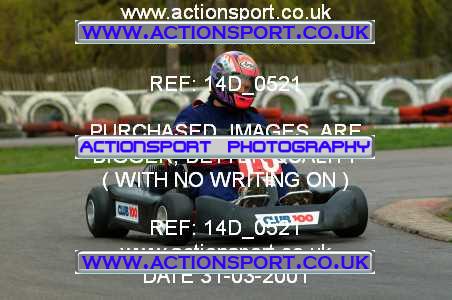 Photo: 14D_0521 ActionSport Photography 31/03/2001 Club 100 Neil Warren Kart Enduro _1_AllTeams #15