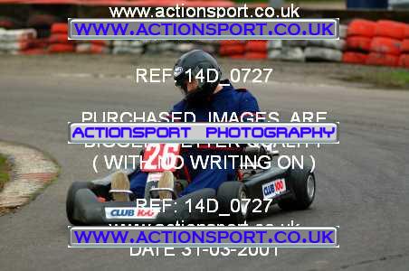 Photo: 14D_0727 ActionSport Photography 31/03/2001 Club 100 Neil Warren Kart Enduro _1_AllTeams #26