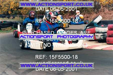 Photo: 15F5500-18 ActionSport Photography 06/05/2001 Forest Edge Kart Club _1_Rotax #45