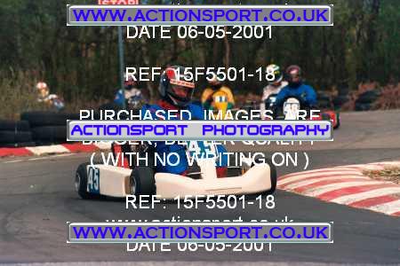 Photo: 15F5501-18 ActionSport Photography 06/05/2001 Forest Edge Kart Club _1_Rotax #45