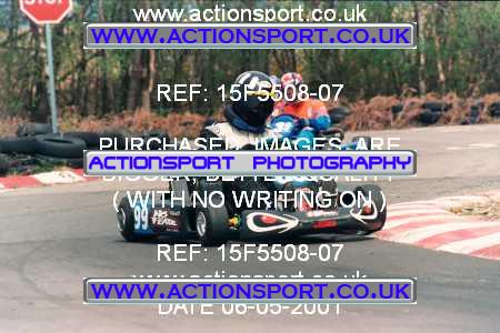 Photo: 15F5508-07 ActionSport Photography 06/05/2001 Forest Edge Kart Club _1_Rotax #99