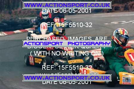 Photo: 15F5510-32 ActionSport Photography 06/05/2001 Forest Edge Kart Club _5_SeniorTKM #44