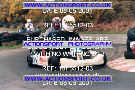 Photo: 15F5512-03 ActionSport Photography 06/05/2001 Forest Edge Kart Club _1_Rotax #92