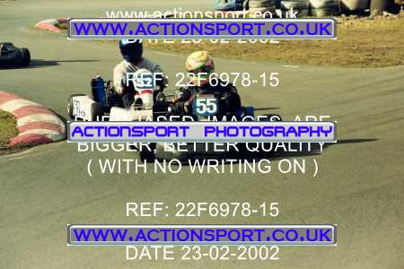 Photo: 22F6978-15 ActionSport Photography 23/02/2002 Camberley Kart Club - Blackbushe  _5_RotaxMax #52