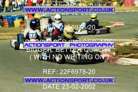 Photo: 22F6978-20 ActionSport Photography 23/02/2002 Camberley Kart Club - Blackbushe  _5_RotaxMax #52