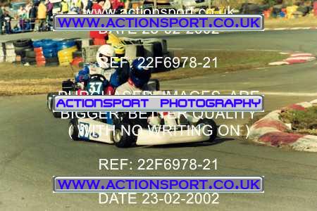 Photo: 22F6978-21 ActionSport Photography 23/02/2002 Camberley Kart Club - Blackbushe  _5_RotaxMax #52
