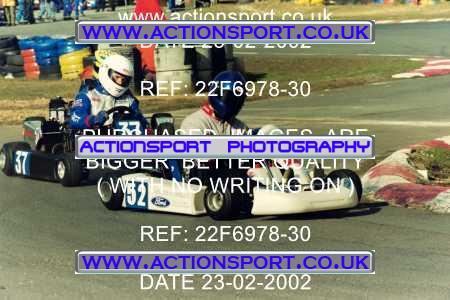 Photo: 22F6978-30 ActionSport Photography 23/02/2002 Camberley Kart Club - Blackbushe  _5_RotaxMax #52