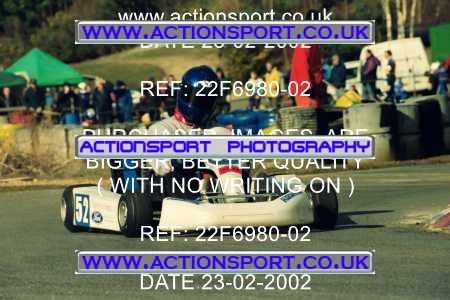 Photo: 22F6980-02 ActionSport Photography 23/02/2002 Camberley Kart Club - Blackbushe  _5_RotaxMax #52