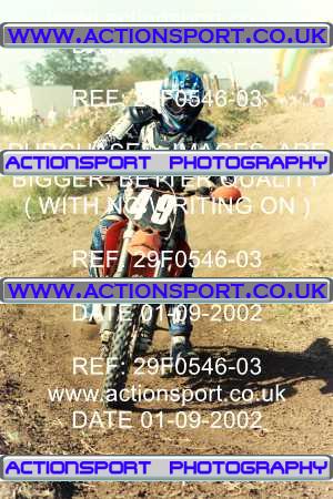 Photo: 29F0546-03 ActionSport Photography 01/09/2002 AMCA Leigh MCC - Astley Raceway  _1_JuniorGroup1 #49