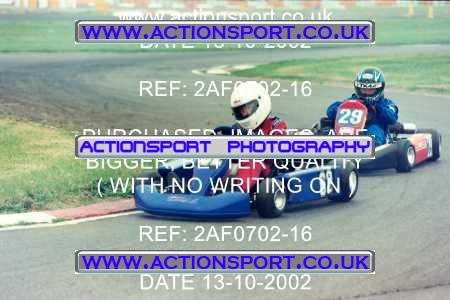 Photo: 2AF0702-16 ActionSport Photography 13/10/2002 Hunts Kart Club - Kimbolton  _1_JuniorTKM #62
