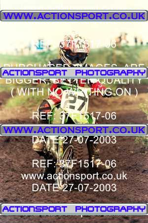 Photo: 37F1517-06 ActionSport Photography 27/07/2003 YMSA Supernational - Mildenhall _1_Autos #27