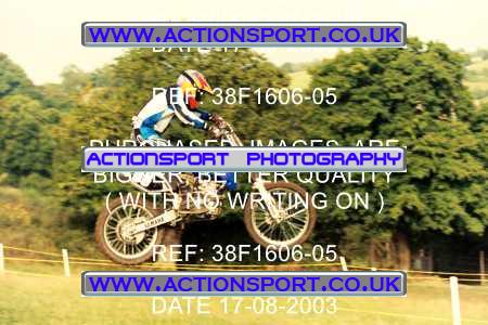 Photo: 38F1606-05 ActionSport Photography 17/08/2003 Moredon MX Aces of Motocross - Farleigh Castle _2_AMX-B #88