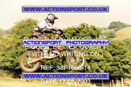 Photo: 38F1606-14 ActionSport Photography 17/08/2003 Moredon MX Aces of Motocross - Farleigh Castle _2_AMX-B #117