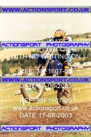 Photo: 38F1607-05 ActionSport Photography 17/08/2003 Moredon MX Aces of Motocross - Farleigh Castle _2_AMX-B #88