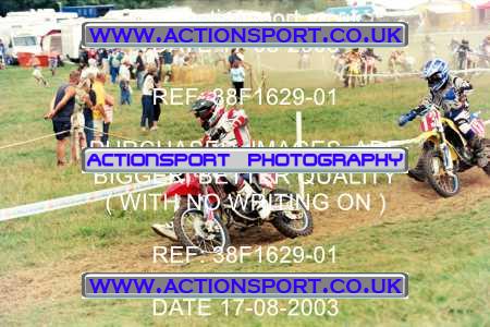 Photo: 38F1629-01 ActionSport Photography 17/08/2003 Moredon MX Aces of Motocross - Farleigh Castle _5_SW85s #41