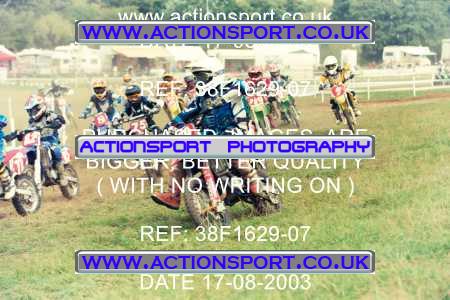 Photo: 38F1629-07 ActionSport Photography 17/08/2003 Moredon MX Aces of Motocross - Farleigh Castle _5_SW85s #99