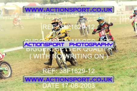 Photo: 38F1629-12 ActionSport Photography 17/08/2003 Moredon MX Aces of Motocross - Farleigh Castle _5_SW85s #98