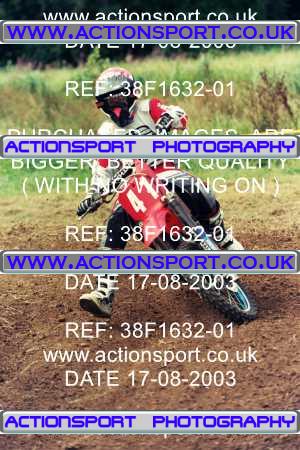 Photo: 38F1632-01 ActionSport Photography 17/08/2003 Moredon MX Aces of Motocross - Farleigh Castle _5_SW85s #41