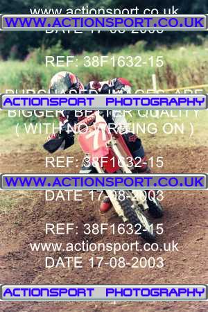 Photo: 38F1632-15 ActionSport Photography 17/08/2003 Moredon MX Aces of Motocross - Farleigh Castle _5_SW85s #71
