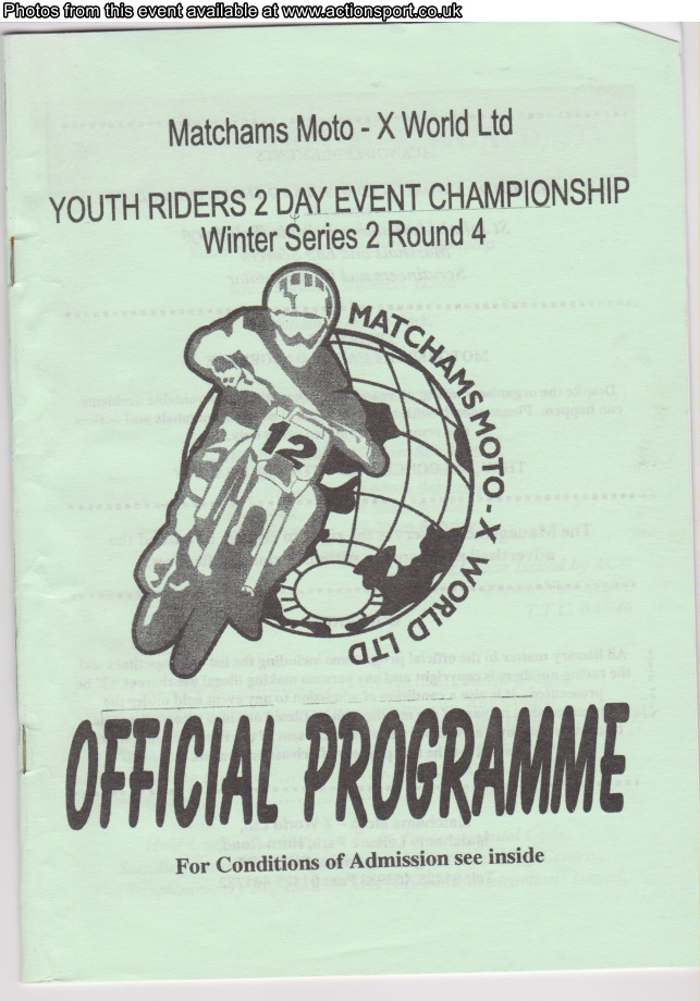 Event programme page
