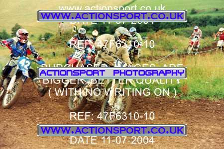 Photo: 47F6310-10 ActionSport Photography 11/07/2004 AMCA Marshfield MXC _7_125Seniors #54