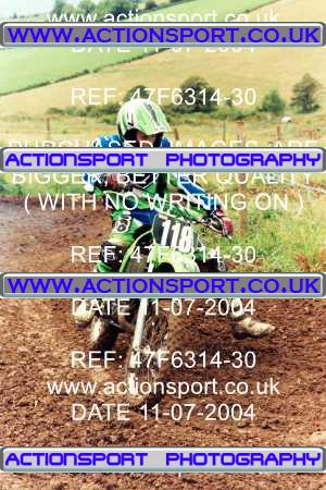 Photo: 47F6314-30 ActionSport Photography 11/07/2004 AMCA Marshfield MXC _9_InterJuniors #118