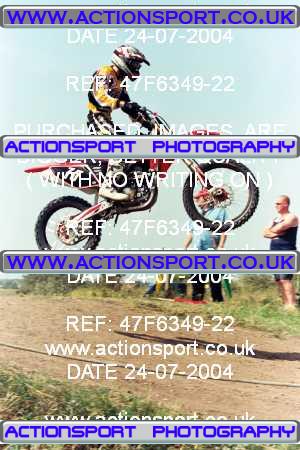 Photo: 47F6349-22 ActionSport Photography 24/07/2004 East Kent SSC - Joyce Green _1_AMX_Seniors #75