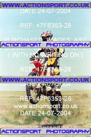 Photo: 47F6353-28 ActionSport Photography 24/07/2004 East Kent SSC - Joyce Green _1_AMX_Seniors #75
