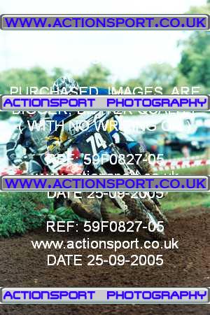 Photo: 59F0827-05 ActionSport Photography 25/09/2005 Portsmouth MXC - Culham _6_VMX #74