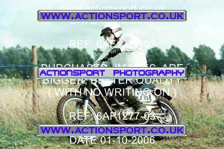 Photo: 6AF1277-03 ActionSport Photography 01/10/2006 Pre65 Motocross - Marks Tey  _2_Pre60s #287