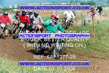 Photo: 6AF1277-25 ActionSport Photography 01/10/2006 Pre65 Motocross - Marks Tey  _3_Greeves #336