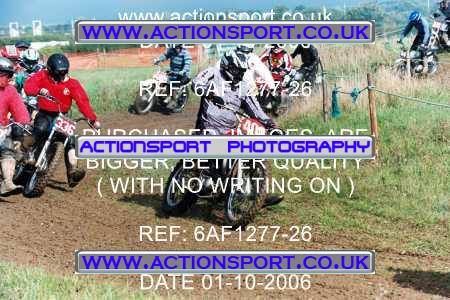 Photo: 6AF1277-26 ActionSport Photography 01/10/2006 Pre65 Motocross - Marks Tey  _3_Greeves #336