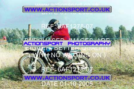 Photo: 6AF1278-07 ActionSport Photography 01/10/2006 Pre65 Motocross - Marks Tey  _3_Greeves #336