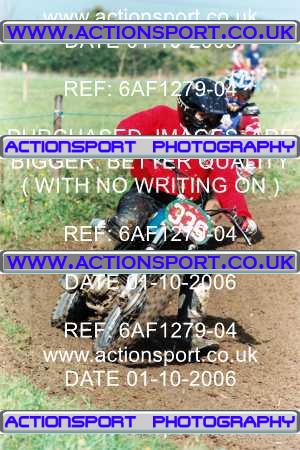 Photo: 6AF1279-04 ActionSport Photography 01/10/2006 Pre65 Motocross - Marks Tey  _3_Greeves #336