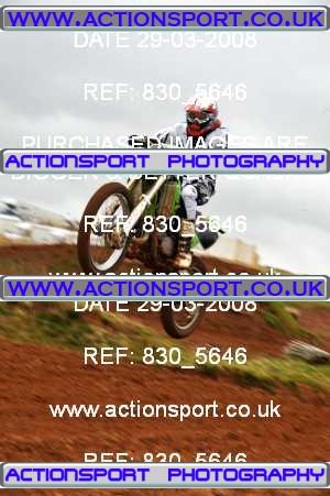Photo: 830_5646 ActionSport Photography 30/03/2008 Cheddar MX Practice - Cheddar Moto Parc Page1