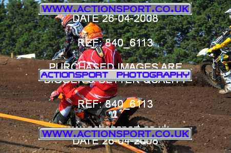 Photo: 840_6113 ActionSport Photography 26/04/2008 ACU BYMX National - Mildenhall  _4_Open