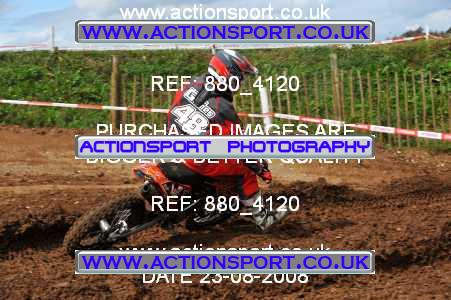 Photo: 880_4120 ActionSport Photography 23/08/2008 ACU BYMX National - Cusses Gorse  _4_Open #48