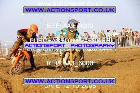 Photo: 8A3_6000 ActionSport Photography 11,12/10/2008 Weston Beach Race  _4_Youth85cc #127