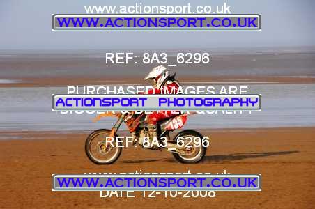Photo: 8A3_6296 ActionSport Photography 11,12/10/2008 Weston Beach Race  _4_Youth85cc #135